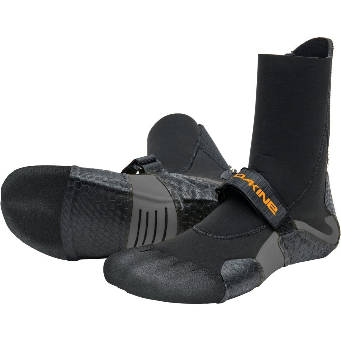 Гидротапки DAKINE UNISEX CYCLONE SPLIT TOE BOOT 3/2мм черный, размер 9 DK22U3CSTB (0604565598516)